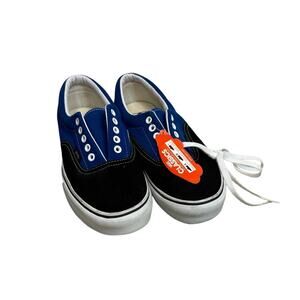 Nwt Unisex Off The Wall Classics Black Blue Mens 8 Womens 9.5 Old School